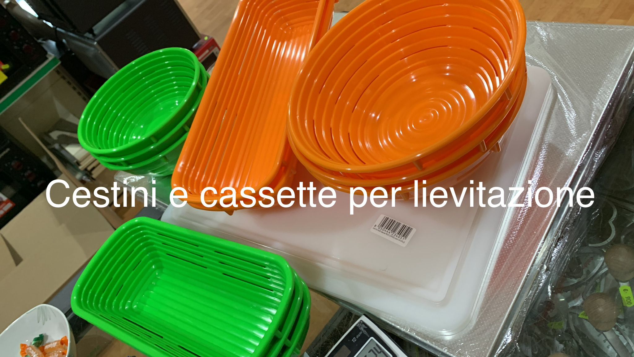 Cestini per lievitazione