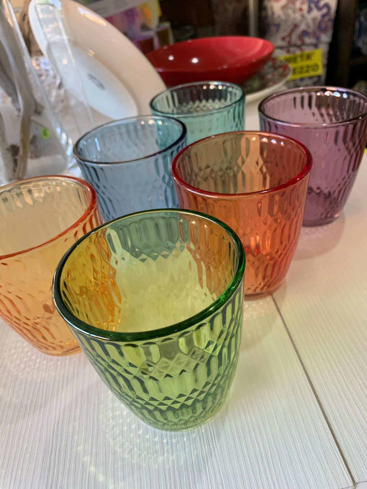 Bicchieri multicolor