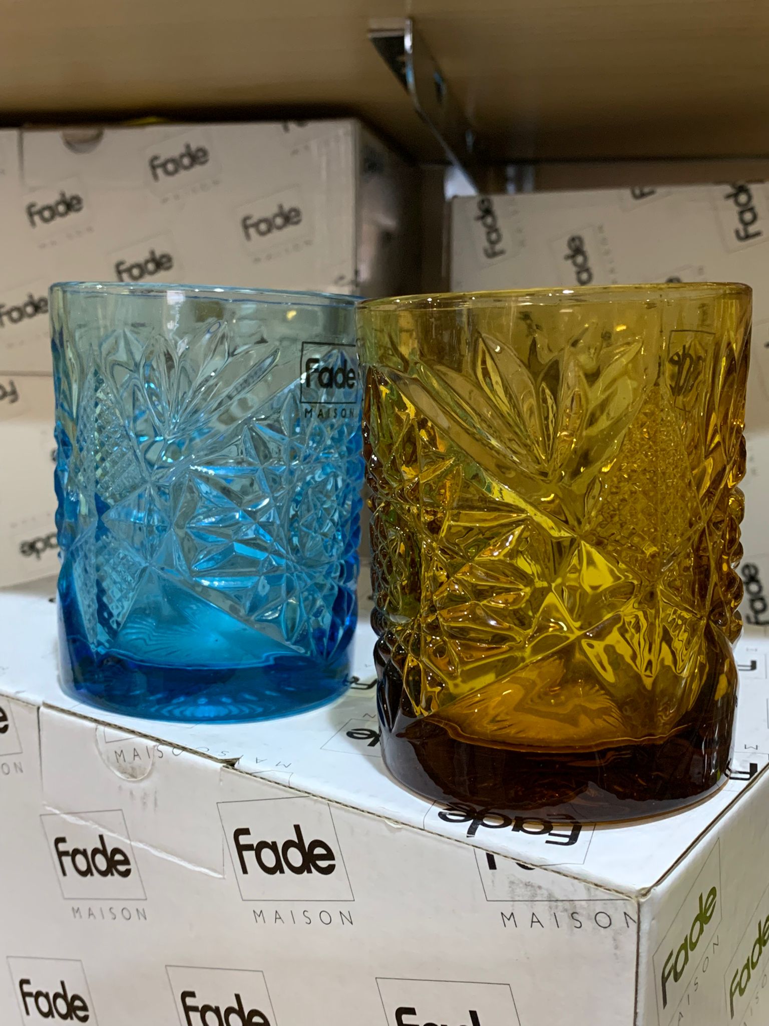 Bicchieri colorati