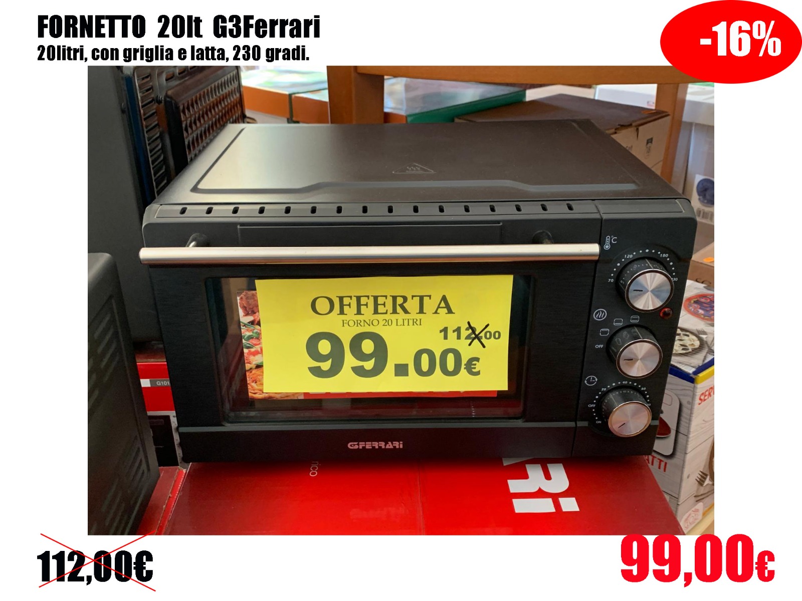 Fornetto G3 Ferrari